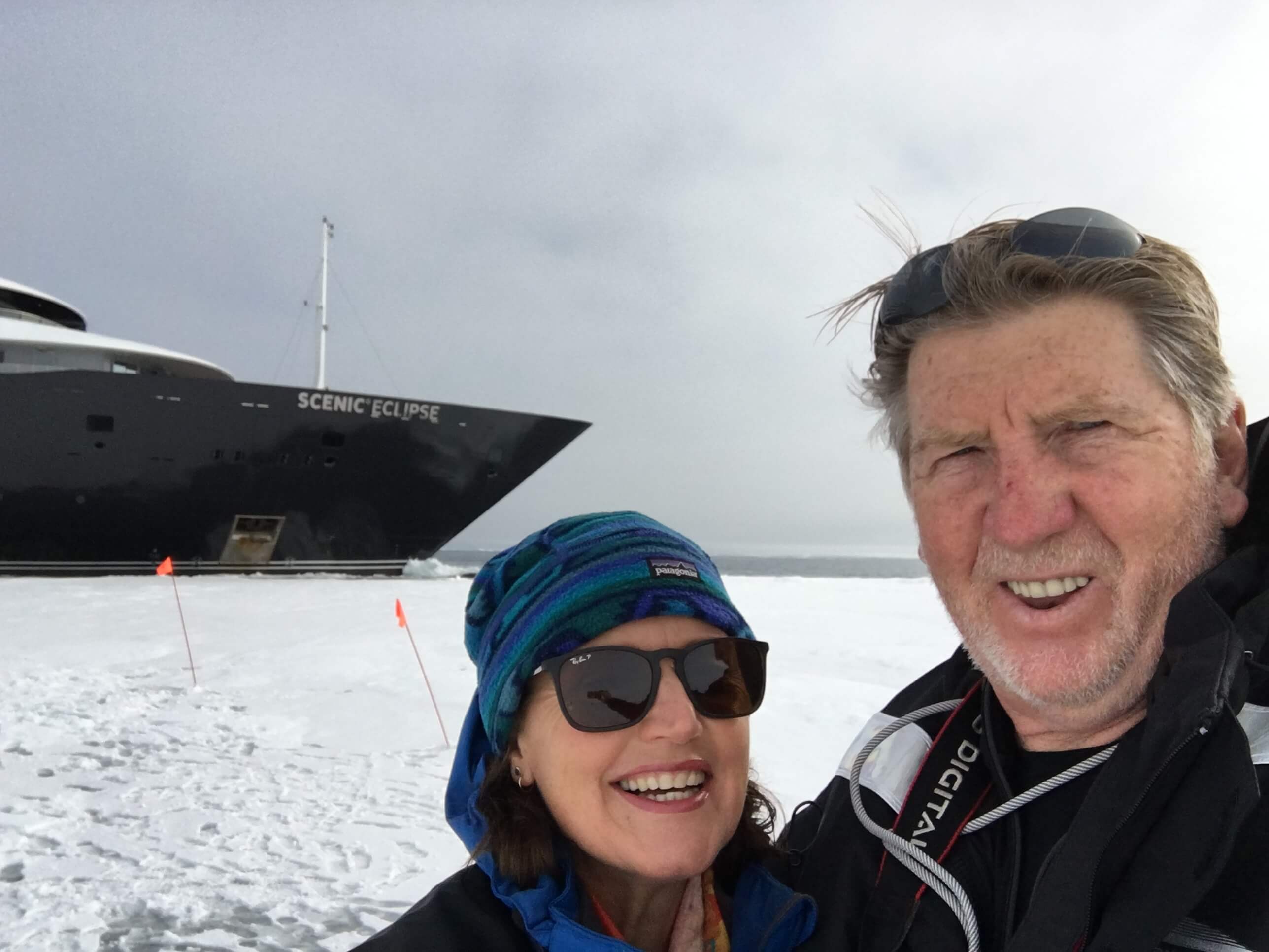 first sailing into Antartica