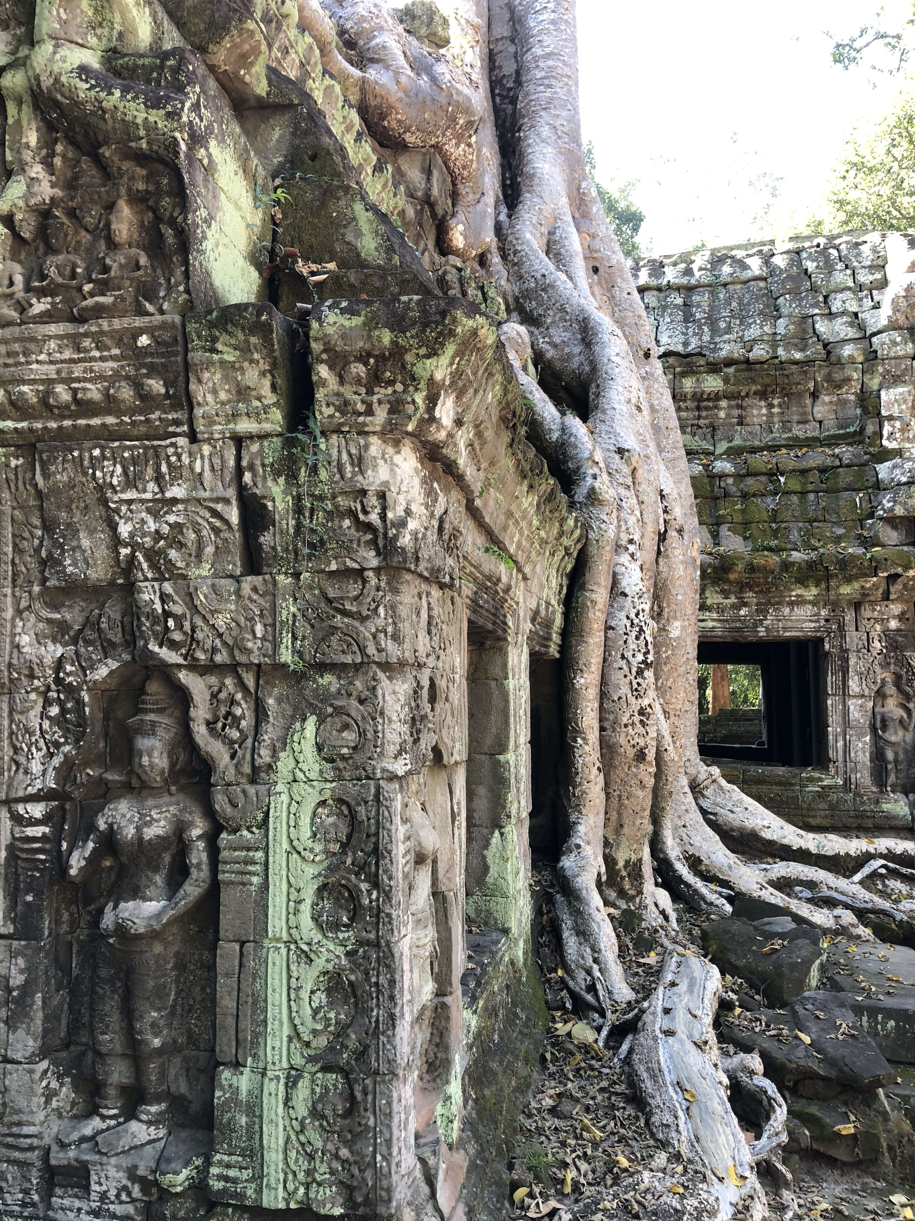 One of the temples in Siem Reap